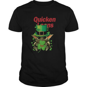 Baby Yoda Quicken Loans St Patricks Day Star Wars Shirt